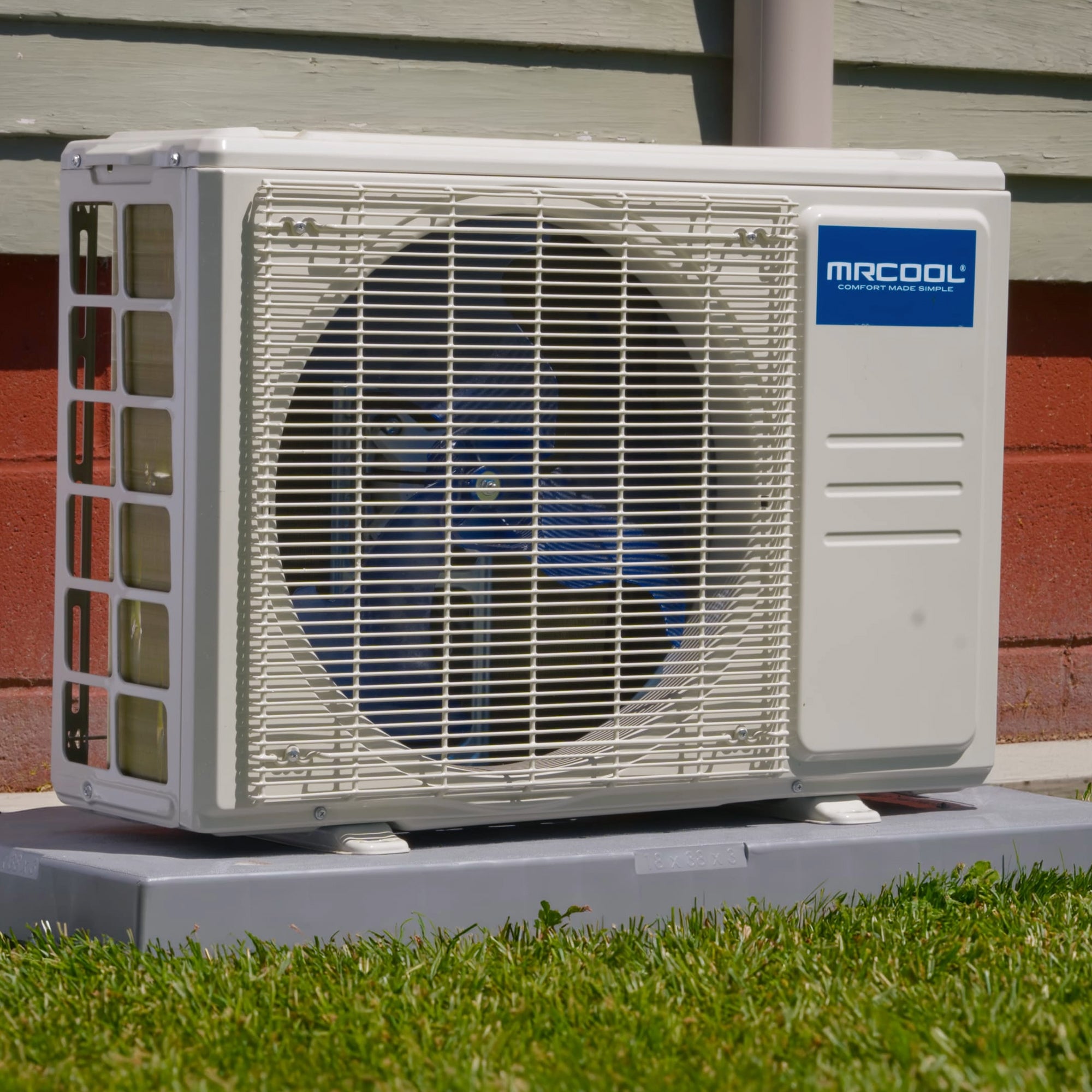 MRCOOL DIY Select 18K BTU Mini Split Heat Pump, 11.5 Ft Line Set, 230V, White