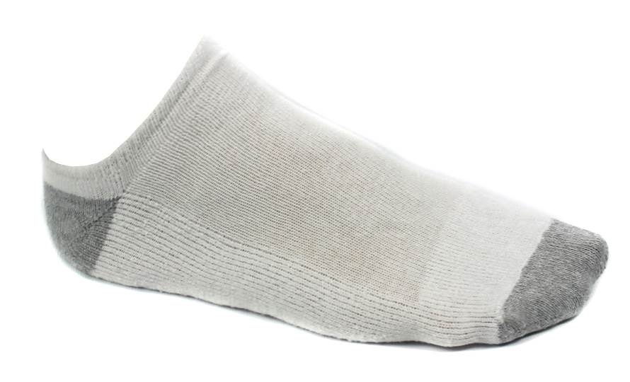 6 Pairs Starter SM47026 Men's No Show Socks Quality White -Size 6-12 - Open Box