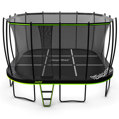 JumpFlex MEGA 19' Round Trampoline Outdoor Playset with Anchor Kit PRO Stake Set - VMInnovations