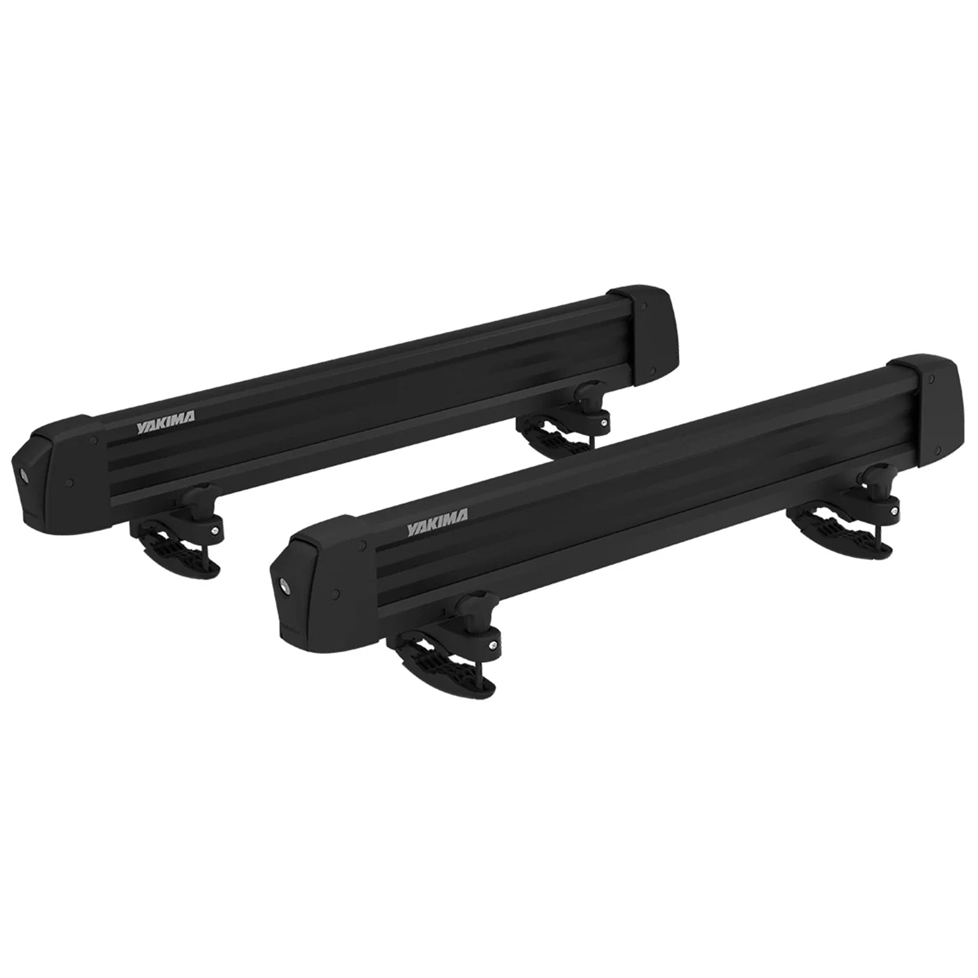 Yakima FreshTrack 6 Universal Roof Rack Ski & Snowboard Mount, SKS Locks, Black