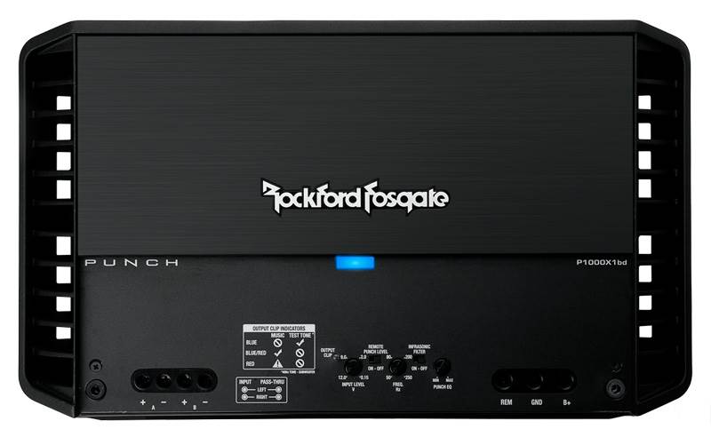 New Rockford Fosgate P1000X1BD 1000W RMS Mono BD Car Amplifier Power Amp Audio