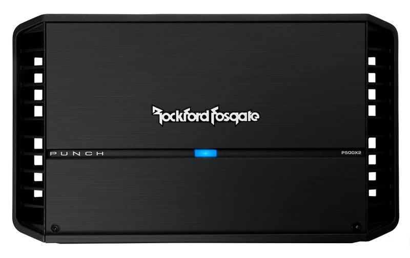 Rockford Fosgate P500X2 500W 2 Channel Car Amp A/B Power Audio Amp (2 Pack)