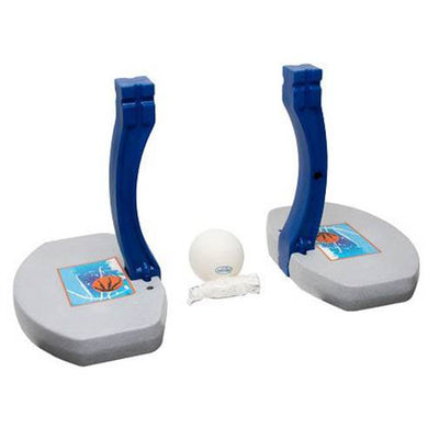 SwimWays 2-in-1 Poolside Volleyball & Basketball Pool Water Game Set (Open Box)
