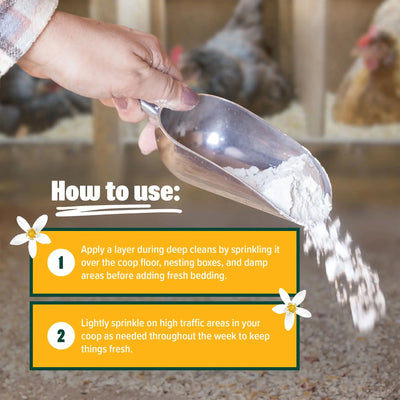 Eaton Pet and Pasture Revitalime All-Natural Coop Freshener for Chickens, 10 Lbs