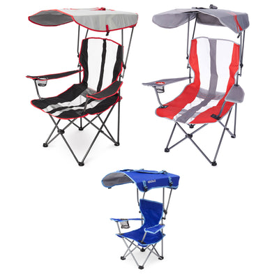 Kelsyus Canopy Chairs w/ Cup Holder, 2 Ct, & Kids Canopy Chair w/ Cup Holder - VMInnovations