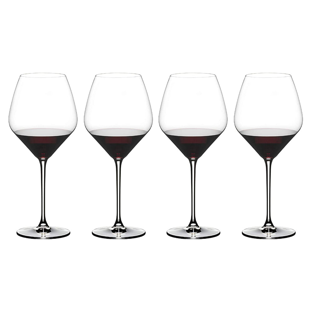 Riedel 27.16 Ounce Pinot Noir Clear Crystal Red Wine Glass, Set of 4 (Open Box)