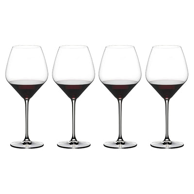 Riedel 27.16 Ounce Pinot Noir Clear Crystal Red Wine Glass, Set of 4 (Open Box) - VMInnovations