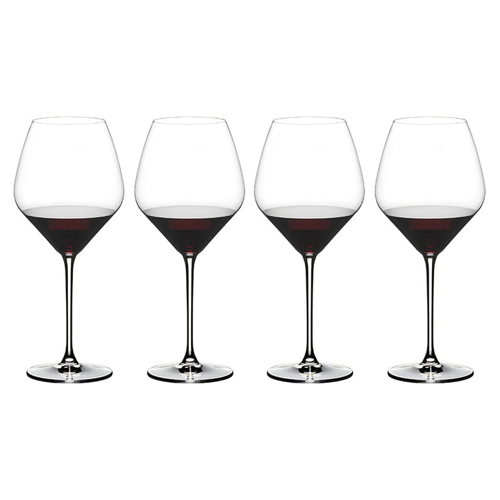 Riedel 27.16 Ounce Pinot Noir Clear Crystal Red Wine Glass, Set of 4 (Open Box)