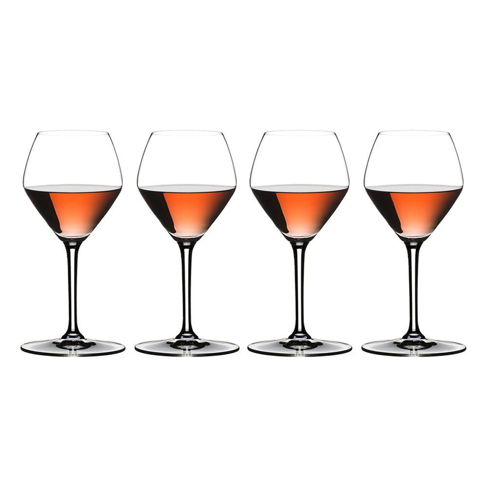 Riedel 11.36 Ounce Rose & Champagne Crystal Wine Glass, Set of 4 (Open Box)