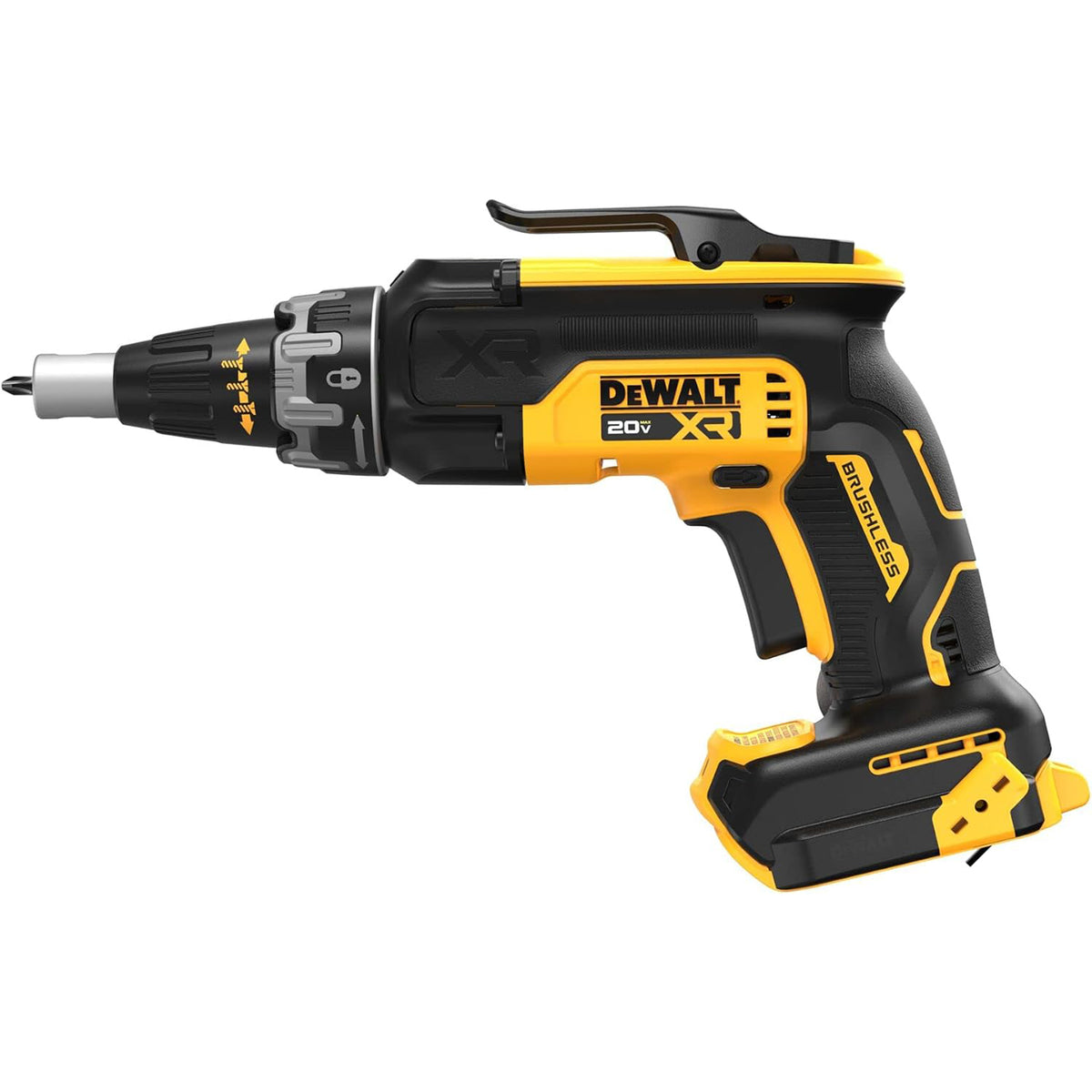 Dewalt 20V Brushless Drywall Screwgun for Fastening Screws, Tool Only, (Renewed)