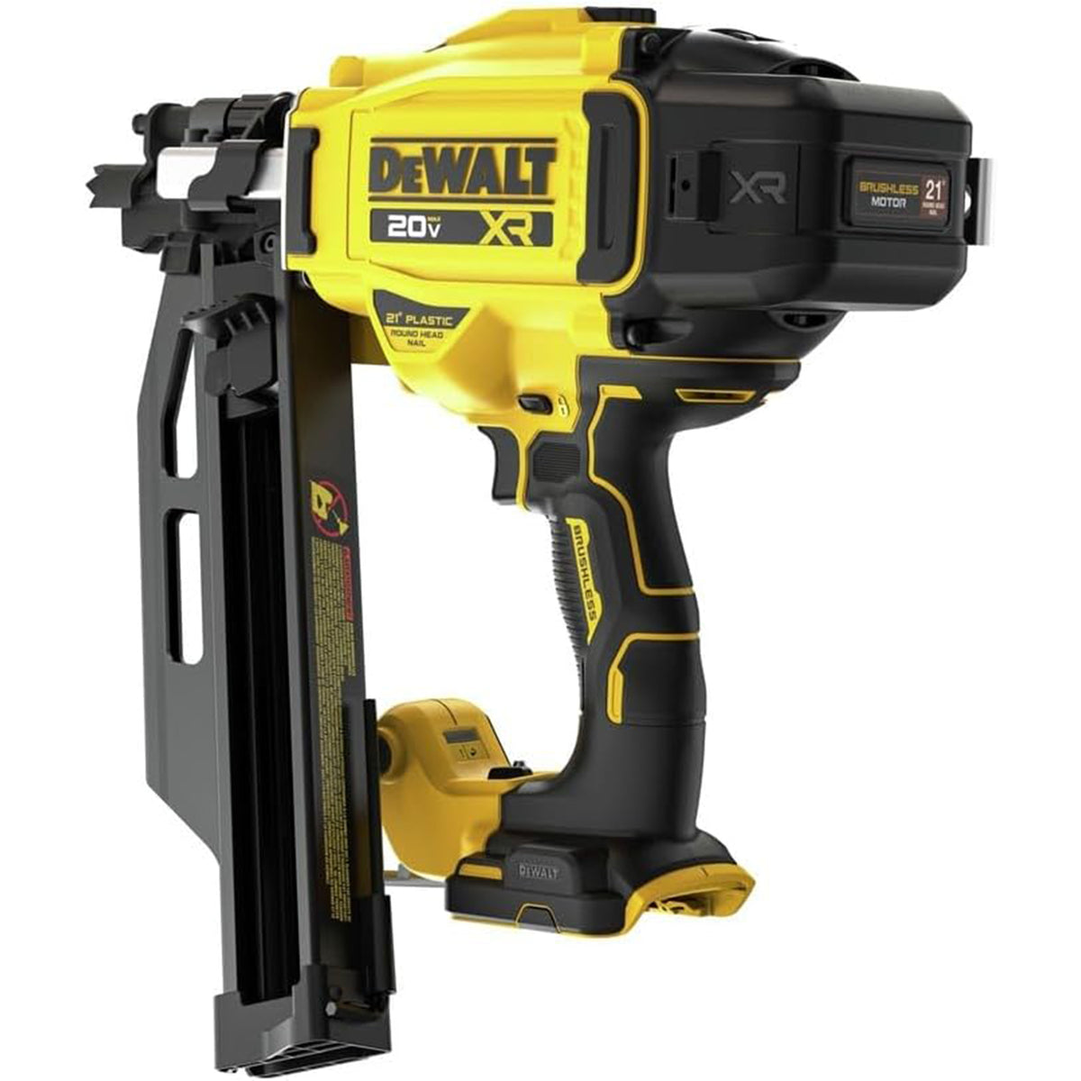 Dewalt 20V Cordless 18 Gauge Straight Finish Brad Nailer, Tool Only, (Renewed)