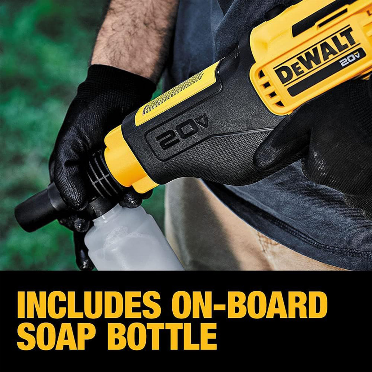 Dewalt Cordless Power Cleaner with 550 Max PSI and 1 GPM, Tool Only (Renewed)