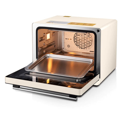 FOTILE ChefCubii 4-in-1 Combi-Steam Oven with 50 Preset Menus, 1.1 Cu Ft, Beige