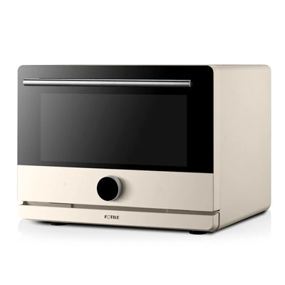 FOTILE ChefCubii 4-in-1 Combi-Steam Oven with 50 Preset Menus, 1.1 Cu Ft, Beige