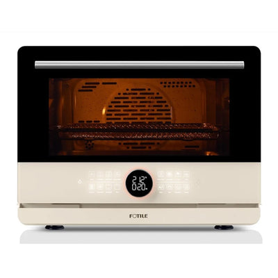 FOTILE ChefCubii 4-in-1 Combi-Steam Oven with 50 Preset Menus, 1.1 Cu Ft, Beige