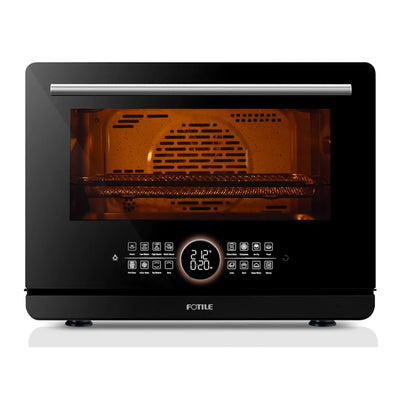 FOTILE ChefCubii 4-in-1 Combi-Steam Oven with 50 Preset Menus, 1.1 Cu Ft, Black