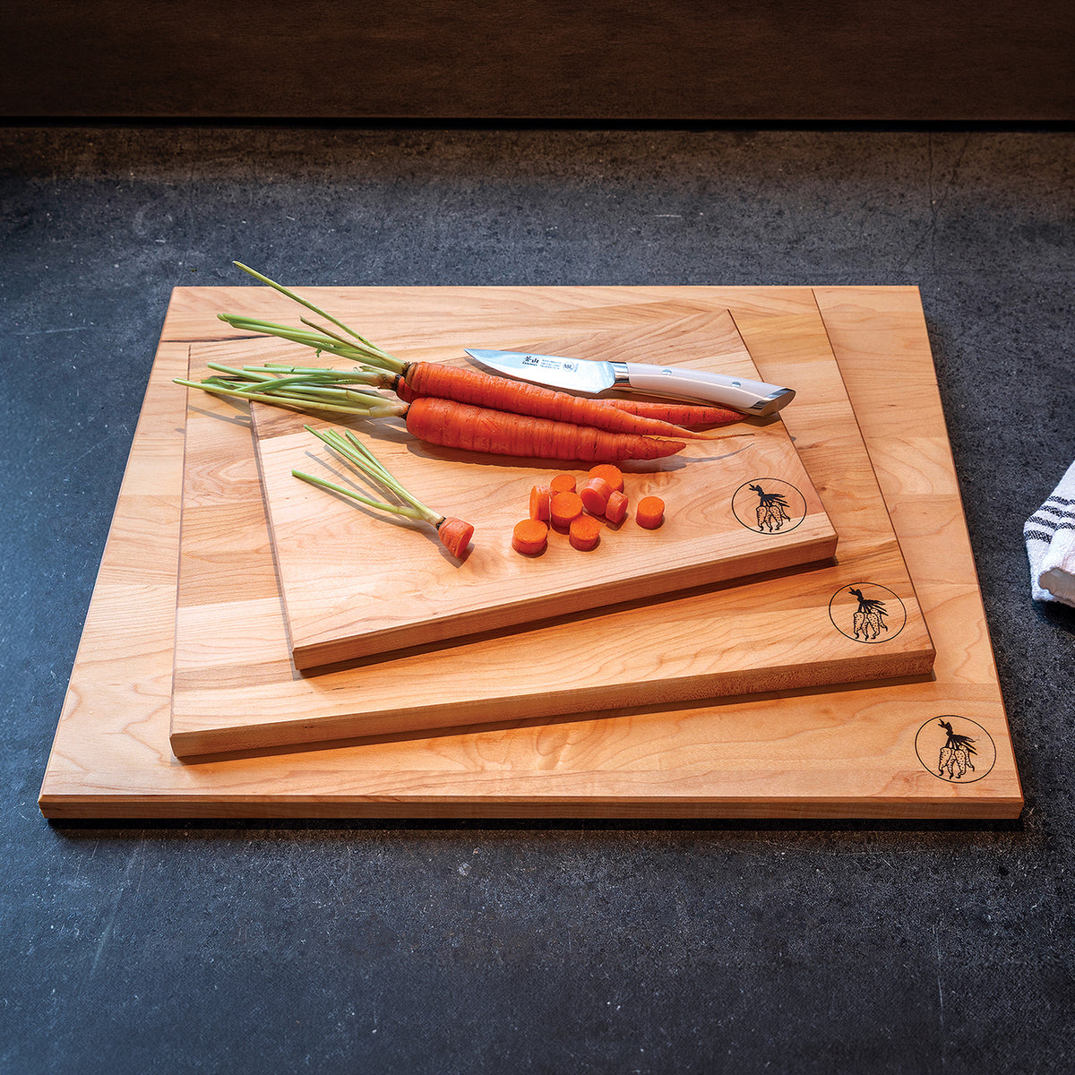 J.K. Adams Maple Wood Takes Two Reversible Cutting Board for Kitchen, 16" x 12"