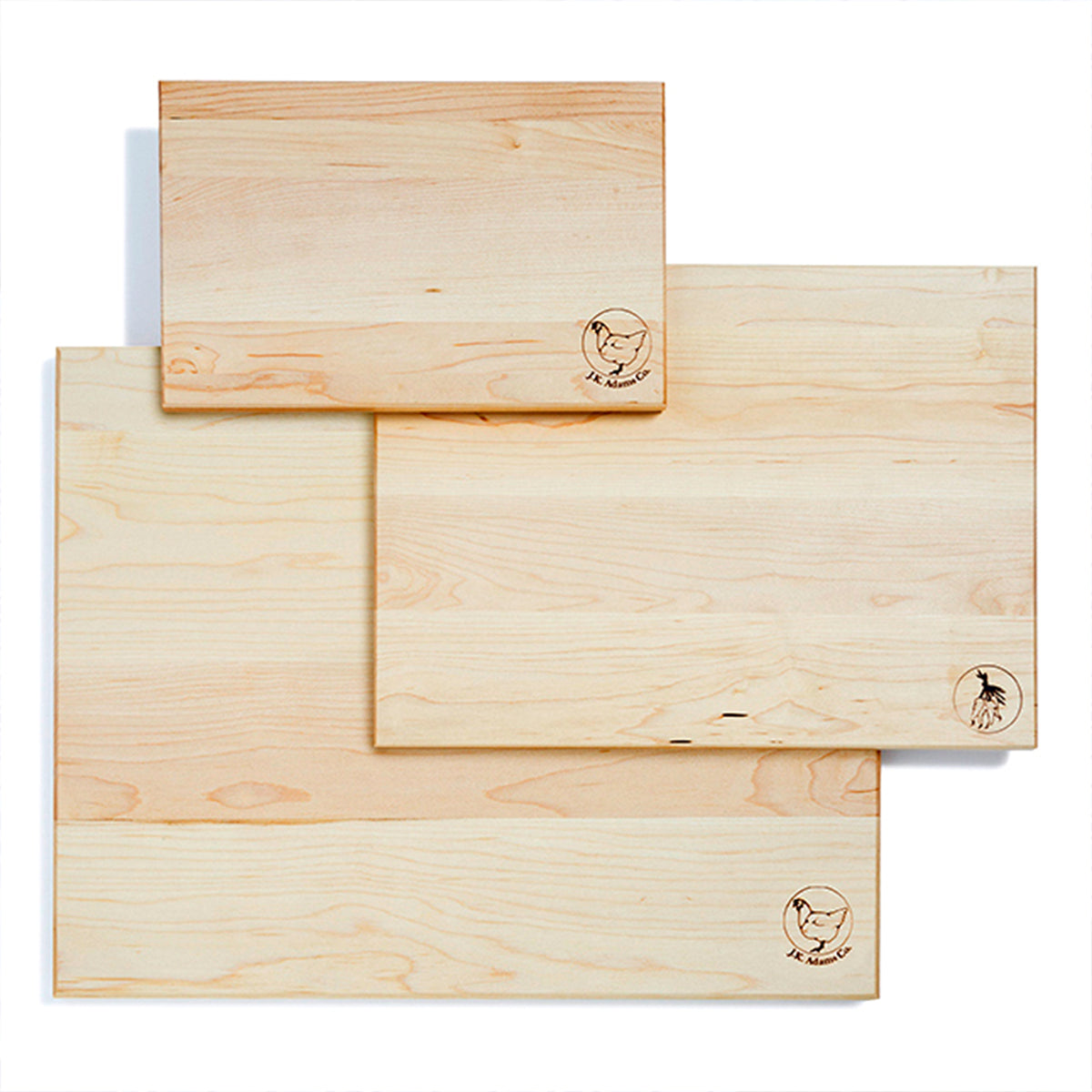 J.K. Adams Maple Wood Takes Two Reversible Cutting Board for Kitchen, 20" x 16"