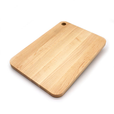 JK Adams Williston Maple Cutting Board with Juice Groove for Chopping, 14" x 10"