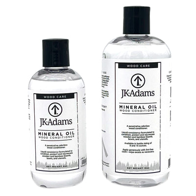 J.K. Adams Food Safe Mineral Oil for Wooden Serving and Cutting Boards, 16 Oz