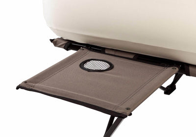 COLEMAN Portable Camping Twin Airbed Cot w/ Side Table & Battery Pump (Open Box)