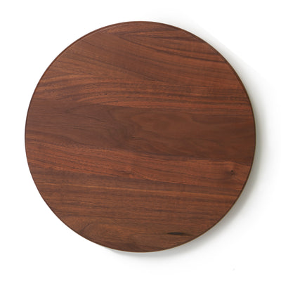 J.K. Adams 14-Inch Walnut Wood Lazy Susan Turntable for Dining and Entertaining