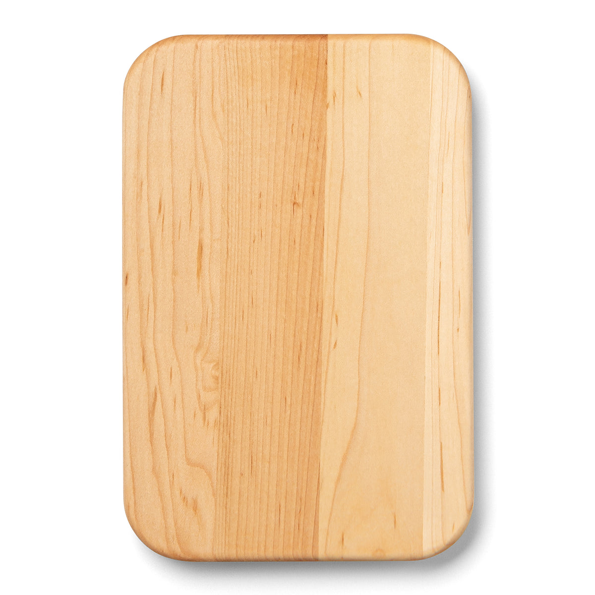 John Boos Maple 4 Cooks Cutting Board for Kitchen Prep, 12" x 8" x 1" Thick