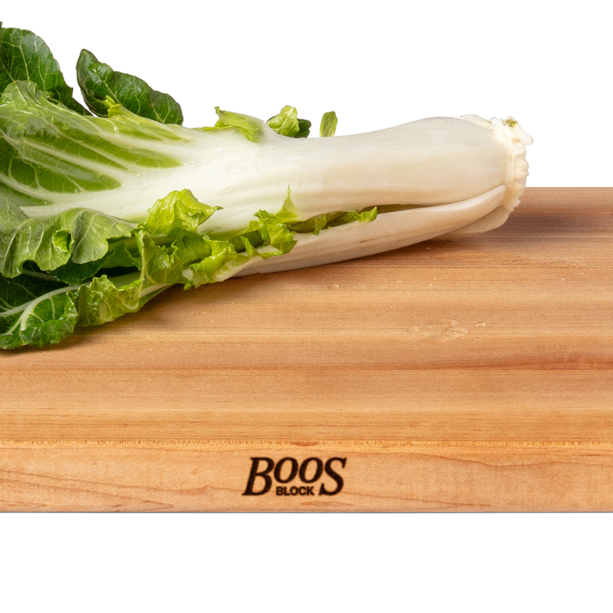 John Boos Maple 4 Cooks Cutting Board for Kitchen Prep, 20" x 14" x 1" Thick