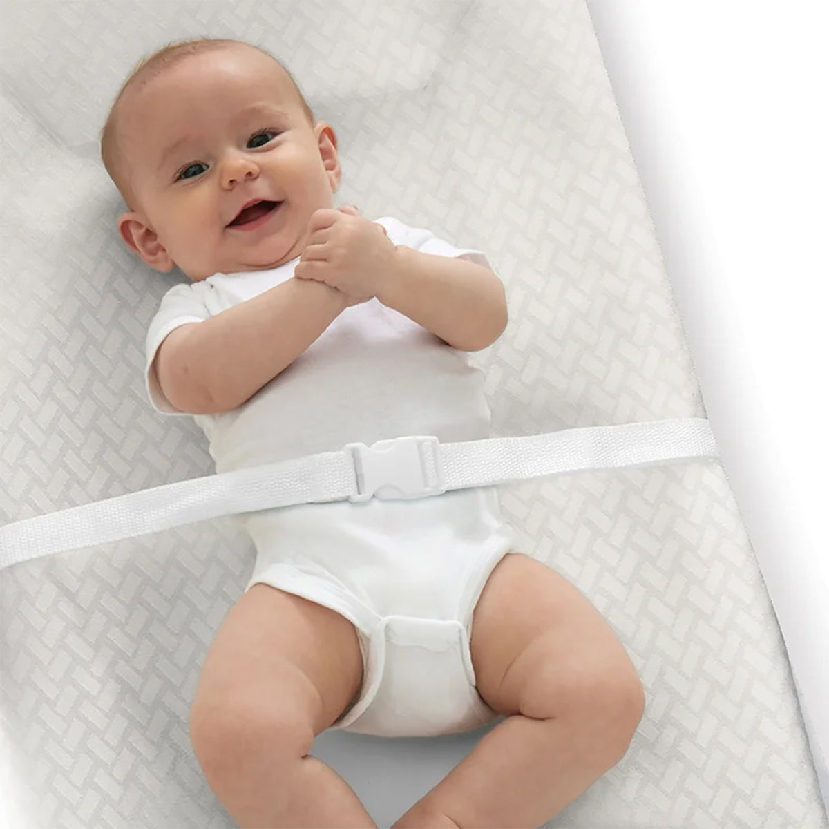 Sealy Baby Cotton Comfort 3-Sided Contoured Diaper Changing Pad, 32 x 16 In