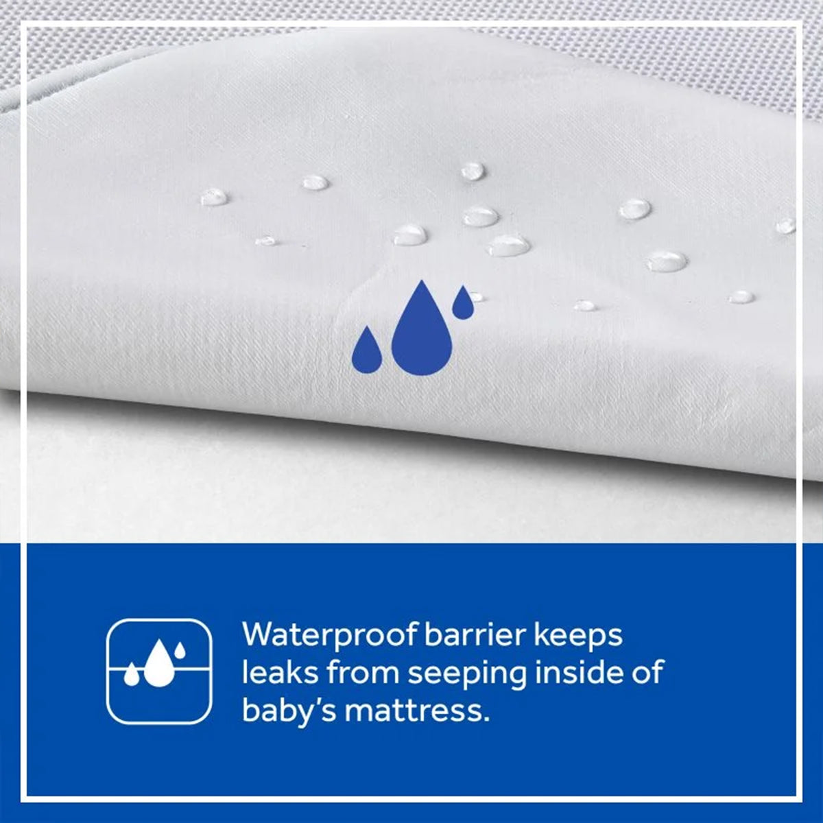 Sealy Baby DuoBreathe 2 Stage Firm Breathable Infant and Toddler Crib Mattress