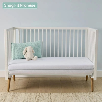 Sealy Baby DuoBreathe 2 Stage Firm Breathable Infant and Toddler Crib Mattress