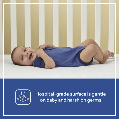 Sealy Baby 2-Stage Breathable, Waterproof Infant and Crib Bed Mattress, Orion