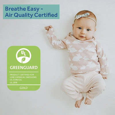 Sealy Baby 2-Stage Breathable, Waterproof Infant and Crib Bed Mattress, Orion
