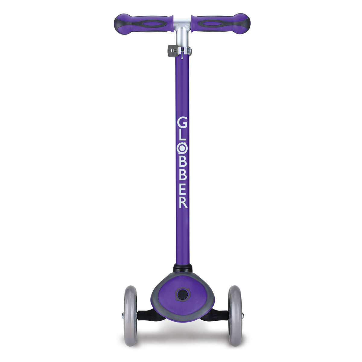 Globber V2 3-Wheel Kids Kick Scooter with LED Light Up Wheels, Purple(For Parts)