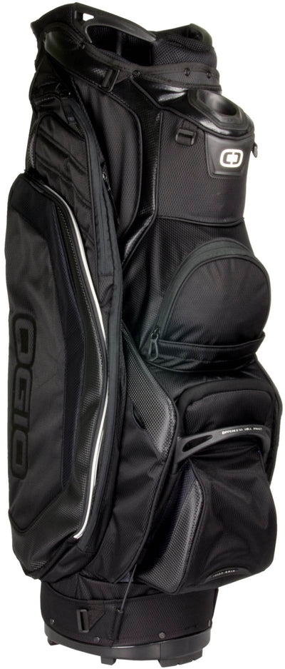OGIO TAJ Golf Cart Bag w/ Torq Strap & 14 Way Diamond Top - Black - Open Box