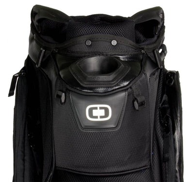 OGIO TAJ Golf Cart Bag w/ Torq Strap & 14 Way Diamond Top - Black - Open Box