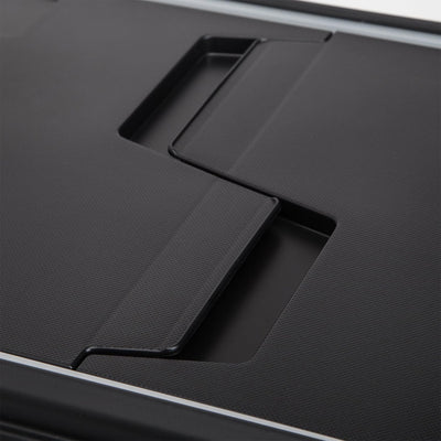 IRIS USA 18 Qt File Box Organizer with Lid for Letter/Legal Paper, 4-Pack, Clear