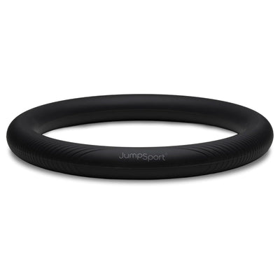 JumpSport 12" Ring 10 Lb Weighted Hoop for Strength and Balance Training, Black
