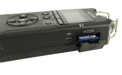 TASCAM DR-40 Linear PCM 4-Track Handheld Portable Audio Recorder w/ 2GB SD Card