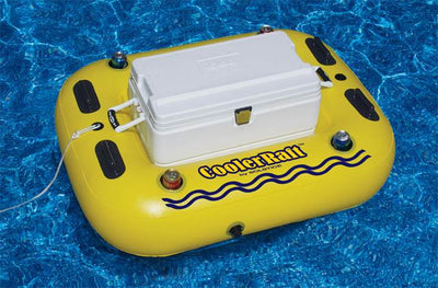 4) Swimline 17075ST Swimming Pool River Rough Cooler Raft Heavy Duty Tube Floats