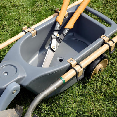 Step2 EverTough Garden Hopper Rolling Cart with Built In Handle and Storage
