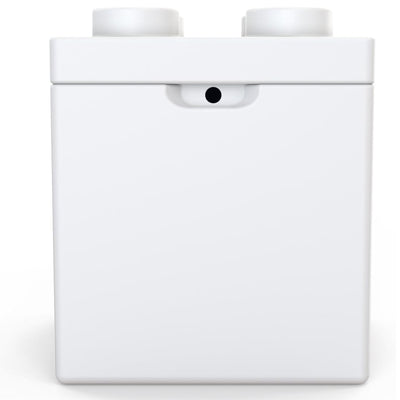 Step2 Contemporary Builders Toy Box with Lid, Storage Chest for Playroom, White