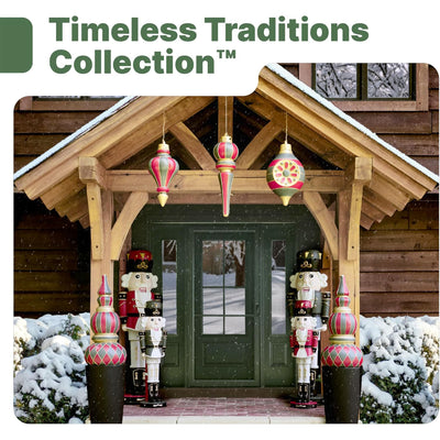 Step2 4 Ft Paintable Nutcracker Prince Jr Indoor Outdoor Christmas Decor, 2 Pack