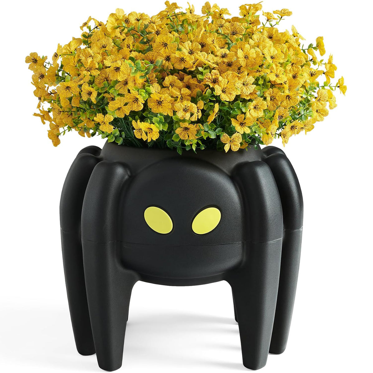 Step2 Spooky Spider Planter Indoor Outdoor Halloween Decoration or Candy Dish