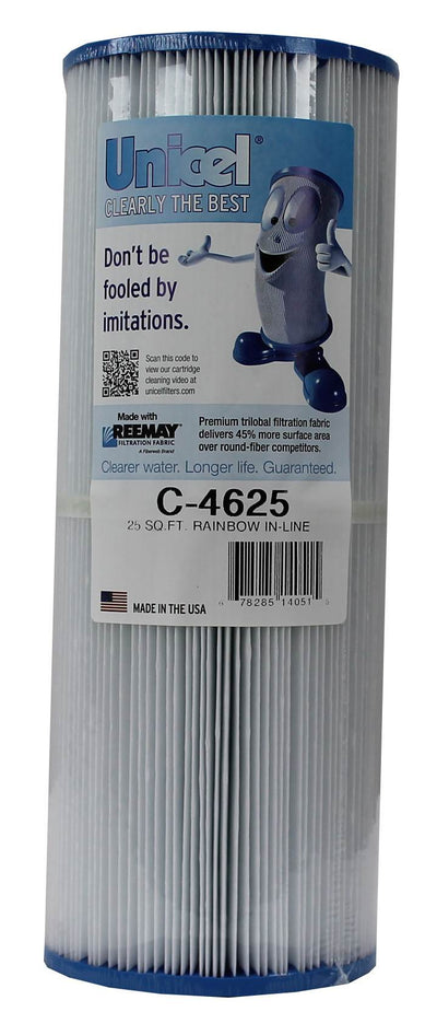 6) Unicel C-4625 Rainbow Pentair In-Line Replacement Spa Filter Cartridges C4625 - VMInnovations