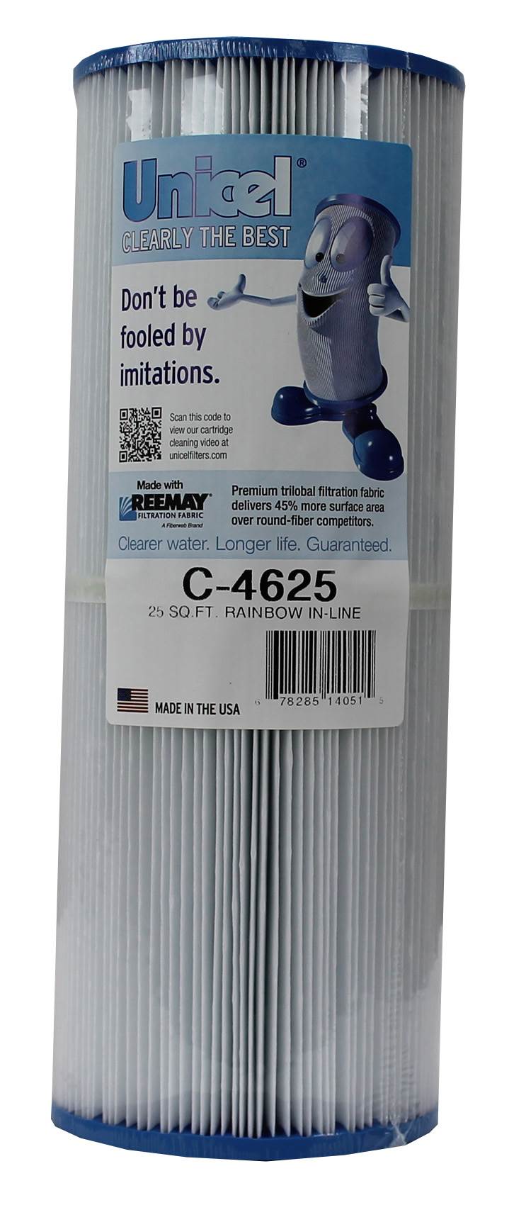6) Unicel C-4625 Rainbow Pentair In-Line Replacement Spa Filter Cartridges C4625 - VMInnovations