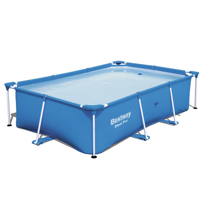 Bestway 8.5ft x 5.6ft x 2ft Pro Rectangular Above Ground Swimming Pool (2 Pack)