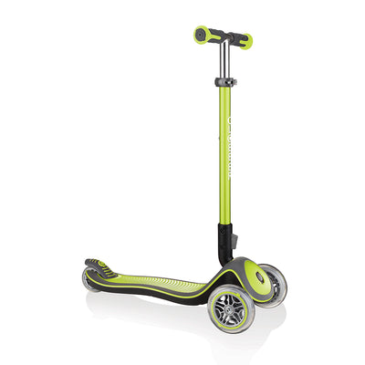 Globber Elite Deluxe 3-Wheel Kids Kick Scooter for Boys and Girls (Open Box)
