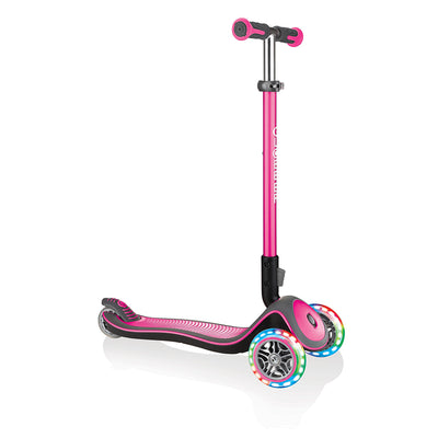 Globber Primo Plus 3-Wheel Kids Kick Scooter with LED Light Up Wheels(For Parts)