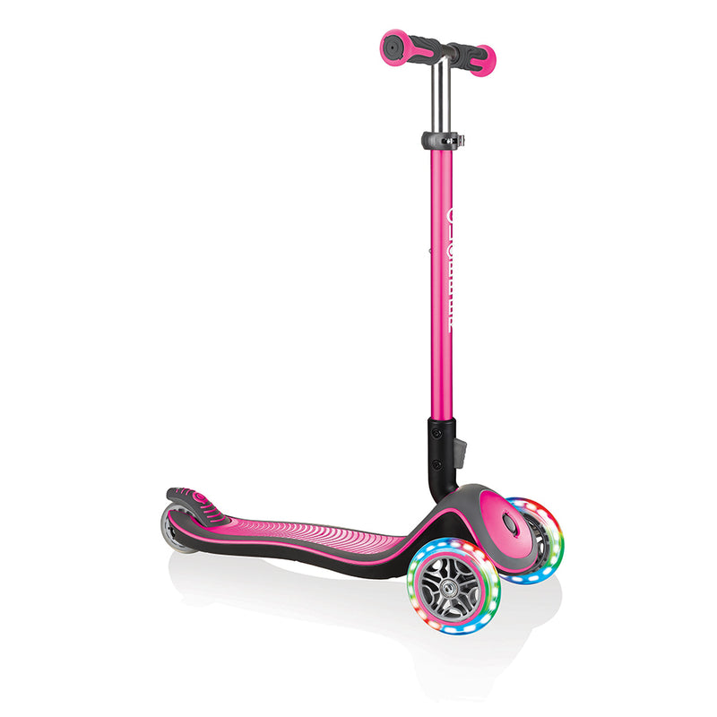 Globber Primo Plus 3-Wheel Kids Kick Scooter with LED Light Up Wheels (Used)